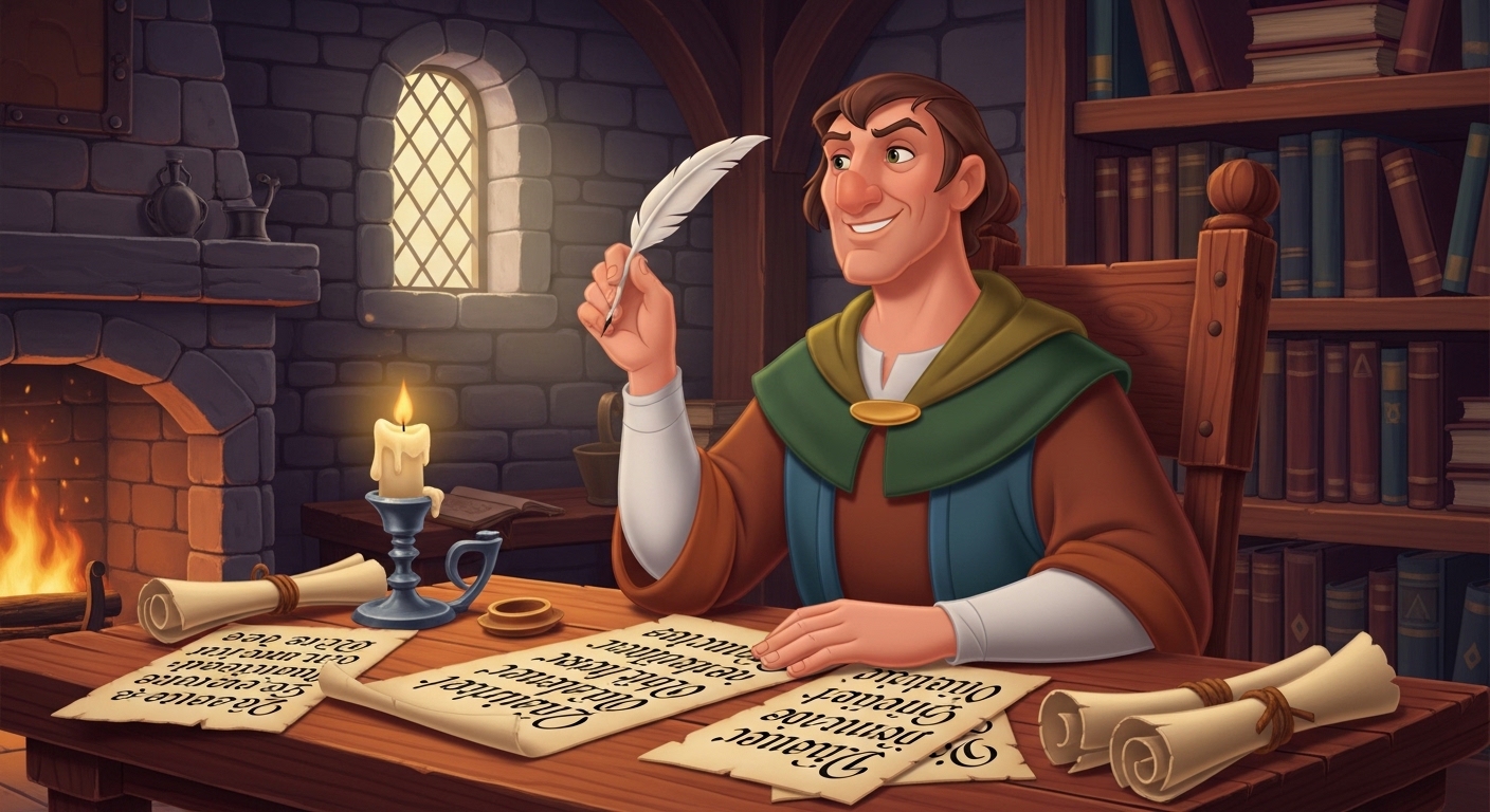 kibirli hattat masali cocuklar icin ogretici masal